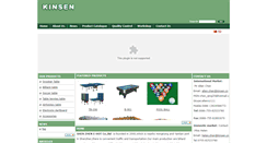 Desktop Screenshot of kinsen.cn